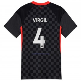Maillot de Foot Liverpool Virgil van Dijk 4 Troisième 2020-21
